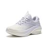 Anta Running Collection Cushioned Wear Resistant Lightweight Low Top Casual Running Shoes Women's White Light Purple Sneakers 922425555-5