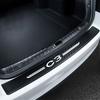 Carbon Fiber Leather Car Door Sill Protect Strip Durable Decor Decals for Citroen C3 Logo Auto Threshold Stickers  Accessories
