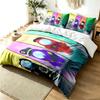 Imposter 3pc Duvet Cover Set Simple Modern Bedding Set Wrinkle Resistant Soft Fabric All Season Use a perfect gift