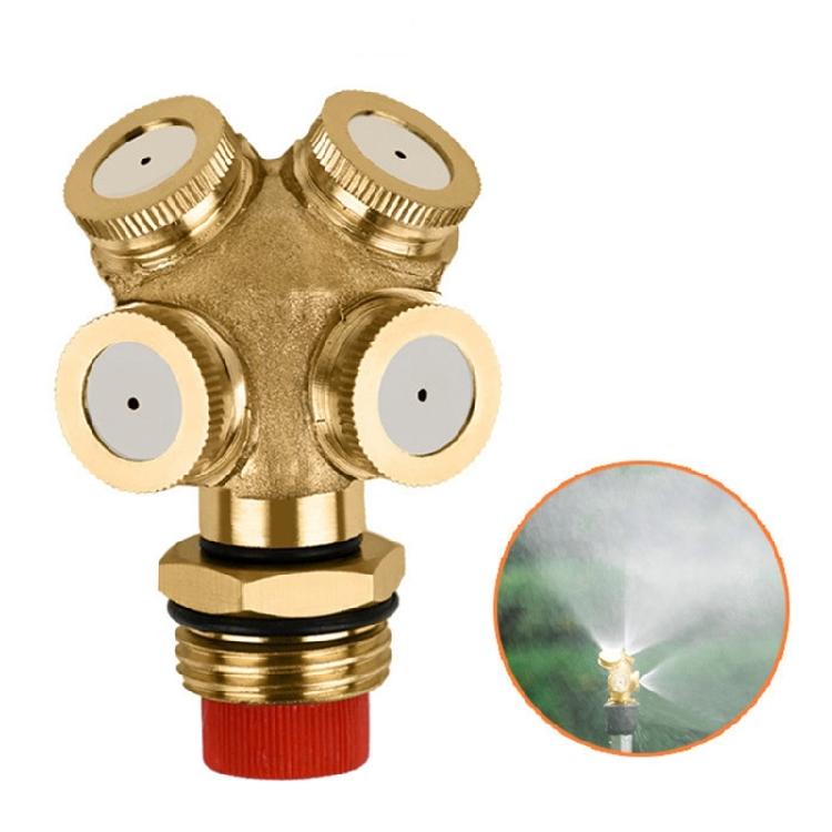 Rotating Lawn Watering Tool With Detachable Nozzle Design And Energy Efficient Misting Circulation For Horticultural Use