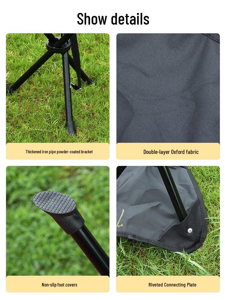 Portable Ultra-Light Camping Chair: Outdoor Folding Stool for Art, Fishing, and Travel