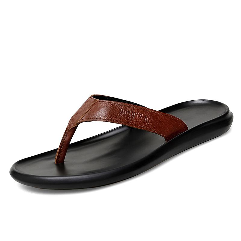 Mens Flip Flops Summer Beach Sandals Breathable Slippers for Man Non-Slip Cool Flats Outdoor Casual Shoes Lightweight Half Drag