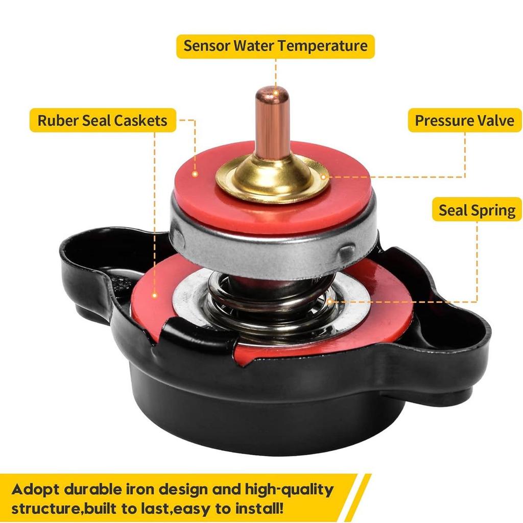 High-Pressure Radiator Cap Thermometer (1.8) for HONDA CR250R 1989-2007