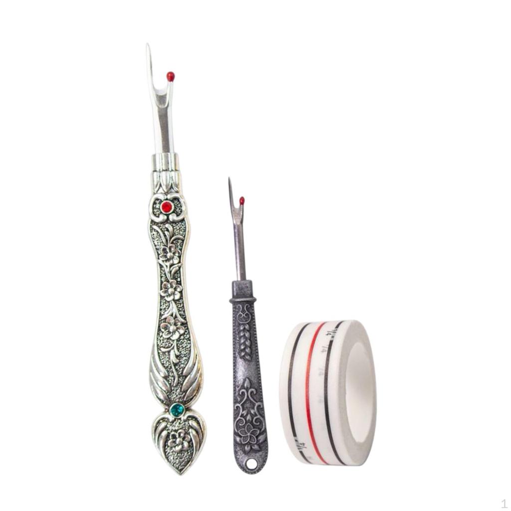 Nahttrenner Fadenentferner Komfortabler Griff mit 1 Rolle Klebeband Stich für