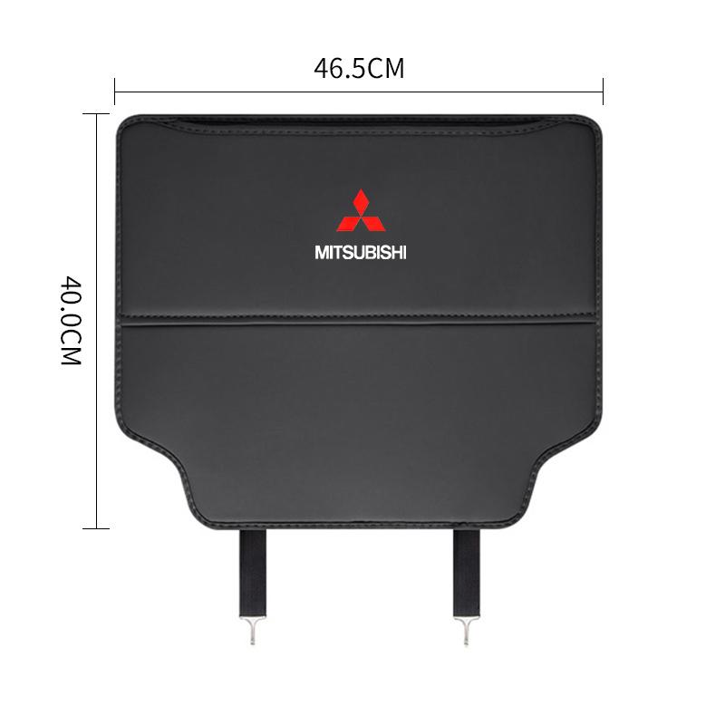 lqjn6 Leather Car Anti-Kick Pad Interior Seat Back Protector Mat Auto Accessories For Mitsubishi Lancer 9 Outlander 3 Pajero Asx l200