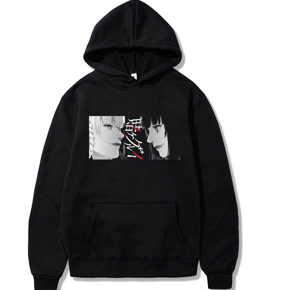 Kakegurui Hoodie Men Women Sweatshirt Print Unisex Streetwear Hip Hop Style Autumn Winter Fashion Tops Clothes Male