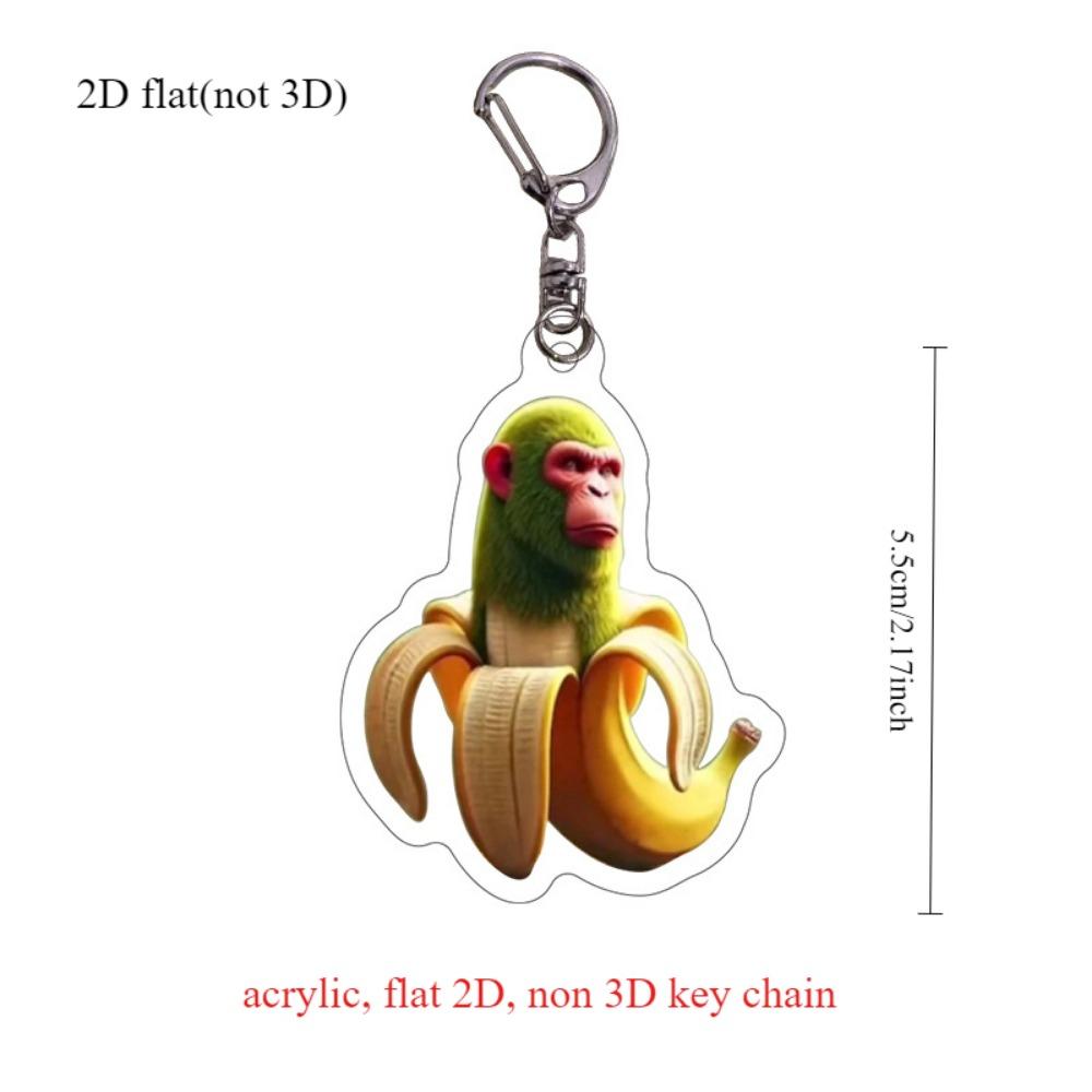 

2D плоский акриловый интернет-знаменитость горячий стебель брелок Шанхайцзин забавный абстрактный деревянный человечек большая нога дерево акриловый кулон