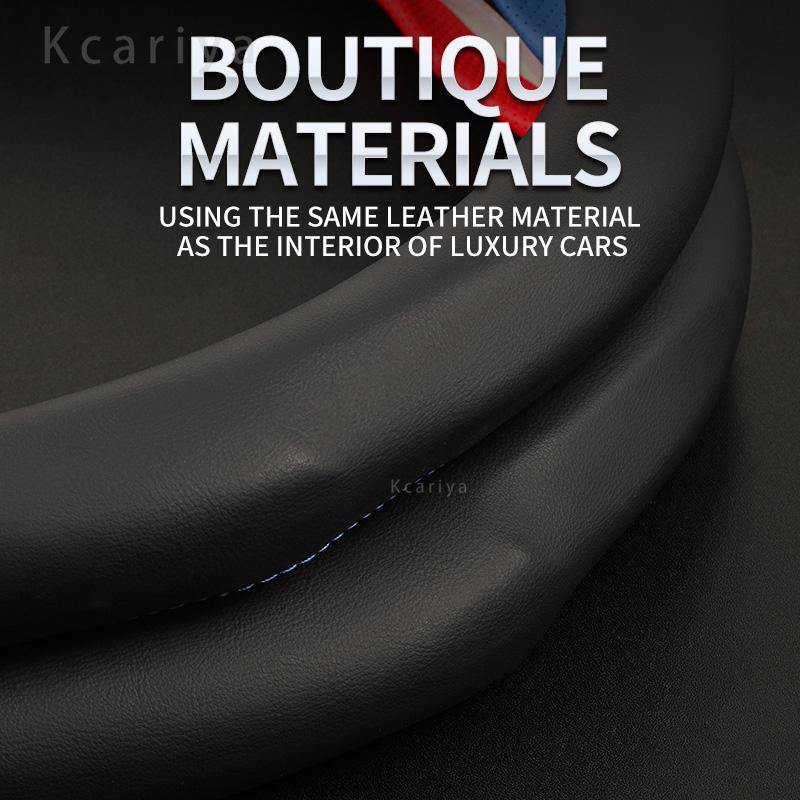 Carbon fiber Leather Car Steering Wheel Cover For Alfa Romeo Giulia Stelvio Giulietta 159 147 156 Mito Sportiva Auto Accessories
