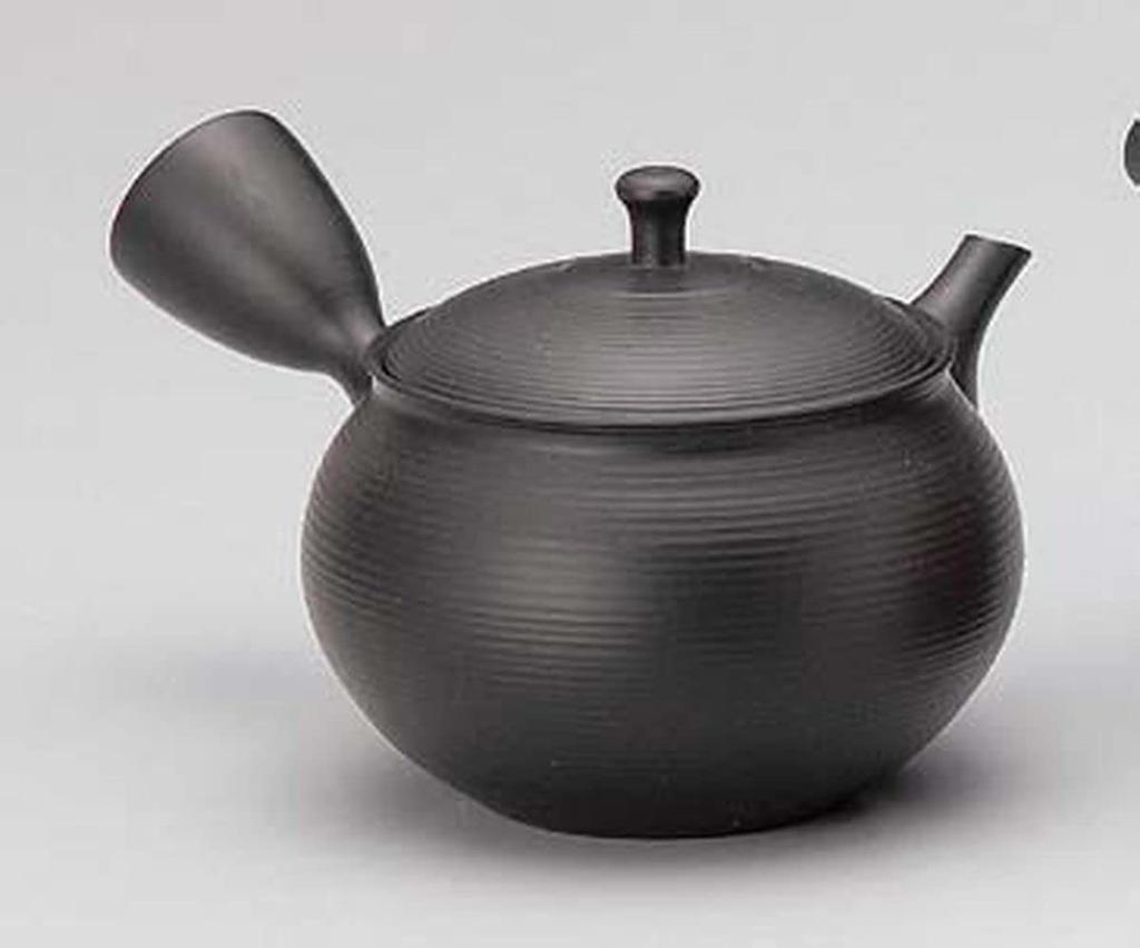 J-kitchens New Tea Pot, Tokoname Ware, Wide Ceramesh Mesh, Teapot with Strainer, 350cc, Made in Japan