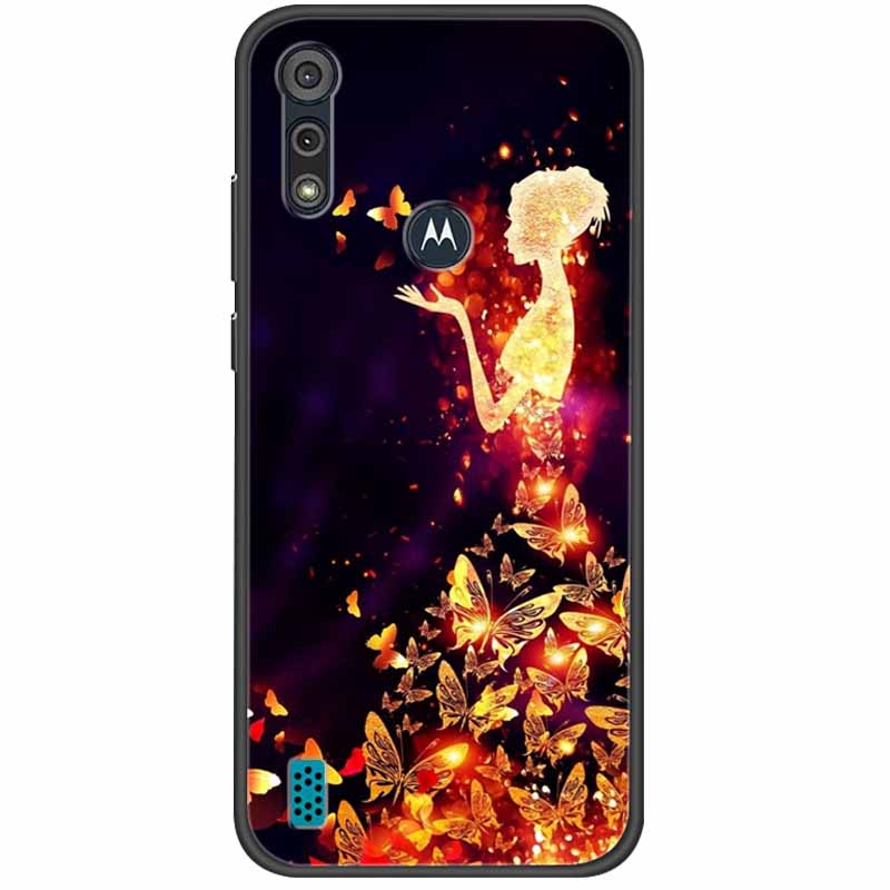 For Moto E 2020 Case G Pro Fast Shockproof Silicone Soft Fashion TPU Phone Cover For Motorola Moto E6s 2020 Cases Luxury Cute
