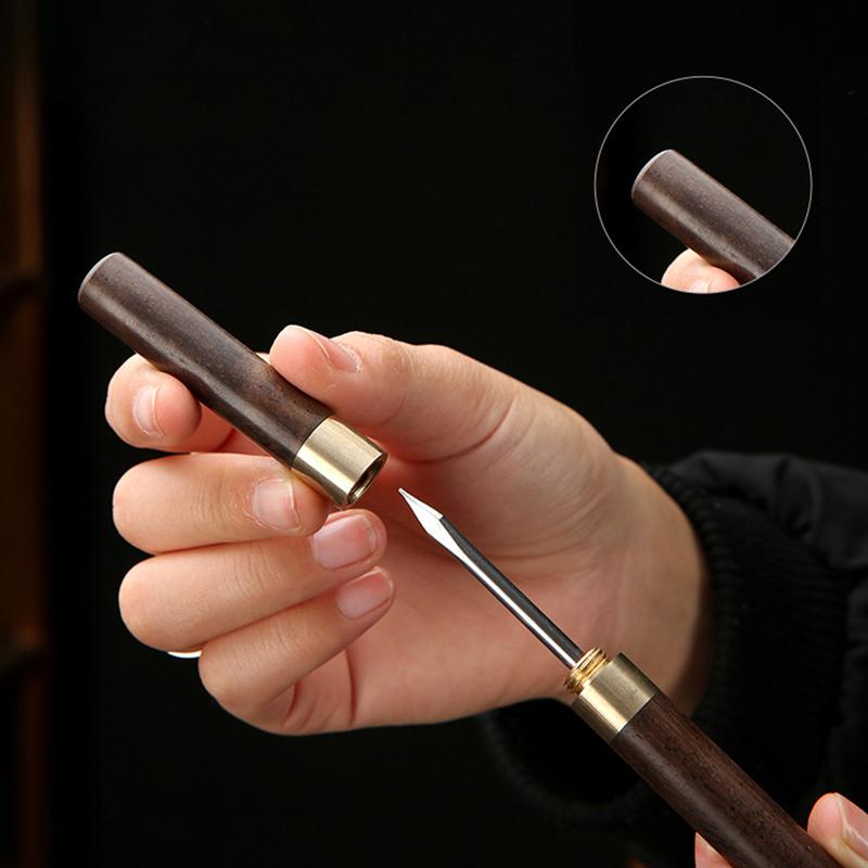 5Pcs/Set Tea Ceremony Heat-Resistant Kung Fu Tea Tools Wooden Chinese Gongfu Teaspoon Tea Tong Needle Set Tea Room Supplies