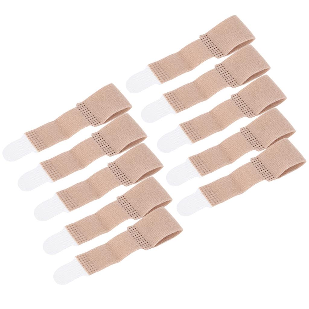 10 ks Korektor vbočeného palce Separátor prstů na noze Vbočený palec Nastavovač Ortopedické dlahy