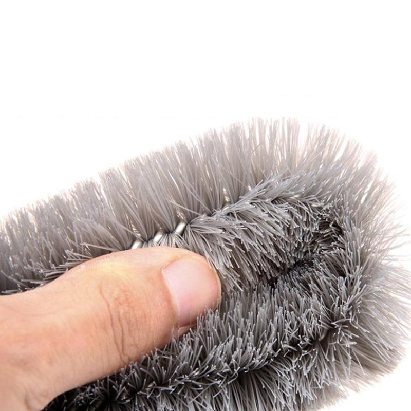 

Car Wheel Cleaning Brush Profession Tire Auto Cleaning Detailing Care Wet Dry Wheel Tire Rim Clean Brush Goods Accessory onesize