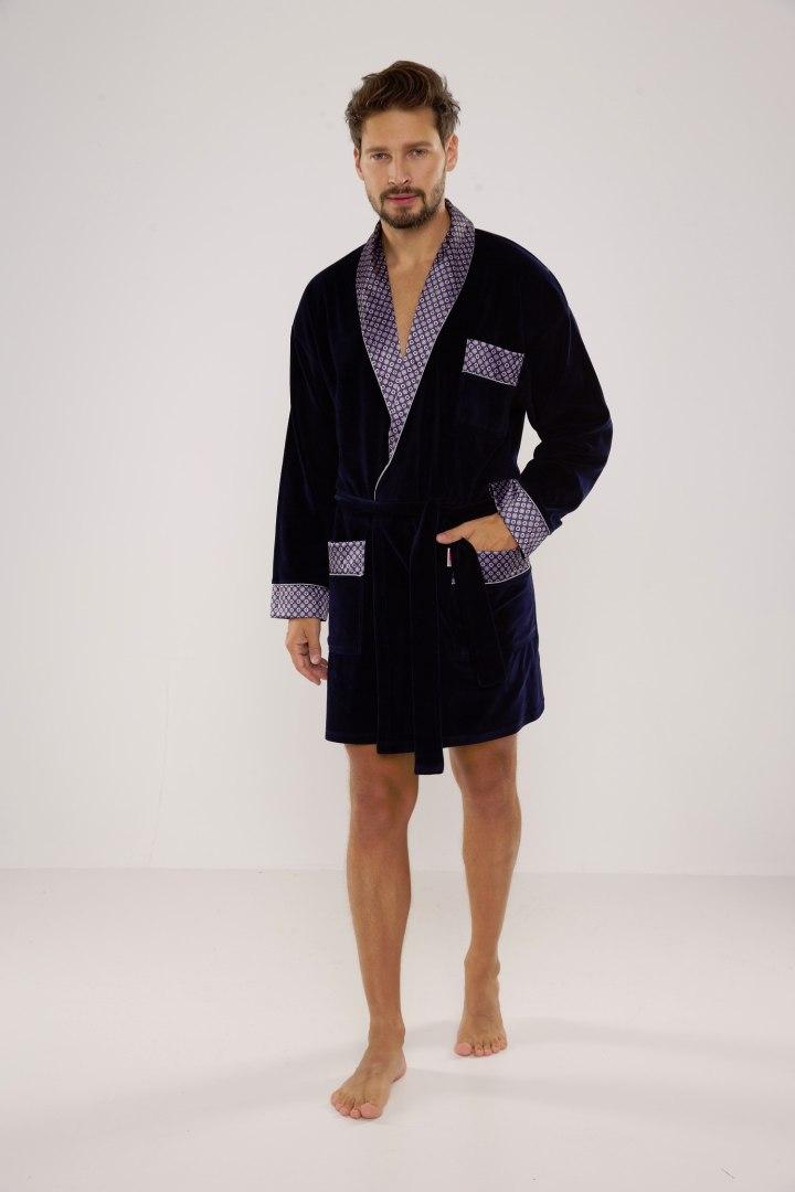 

Szlafrok De Lafense 772 Bonjour krótki 3XL-4XL męski De Lafense