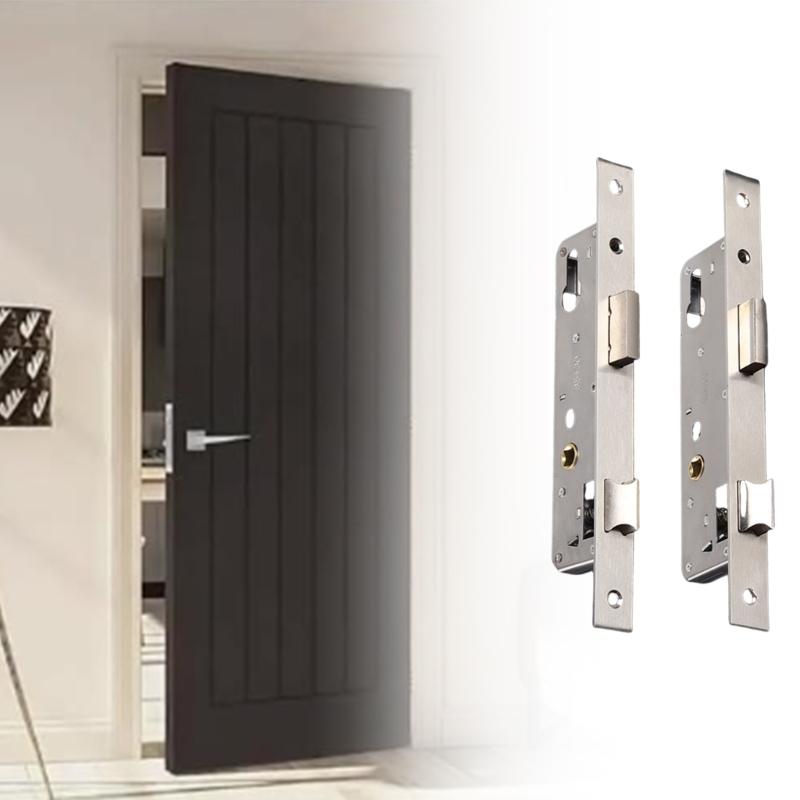 Narrow Security Mortise Door Lock Case Stainless Steels Narrow Lock Body 8520/8525/8530/8535 Aluminum Door Lock