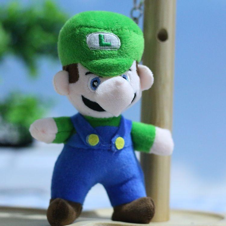 

Adorable Mario Plush Toy Keychain Super Mario Cartoon Doll Accessory For Backpacks