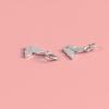 S999 Sterling Silver Butterfly Charm: Handmade Chinese Style Pendant for DIY Crystal Bracelets, Necklaces, and Rope Weaving