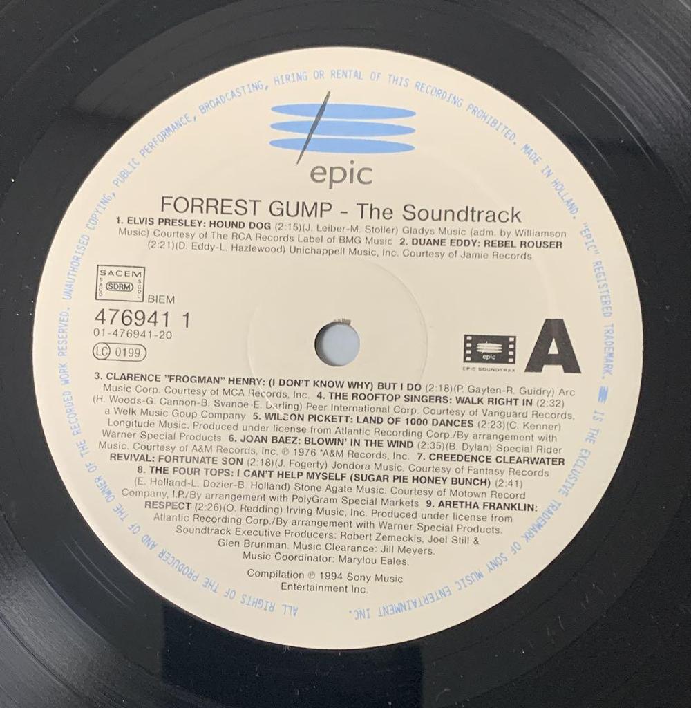 [USED] Forrest Gump The Soundtrack