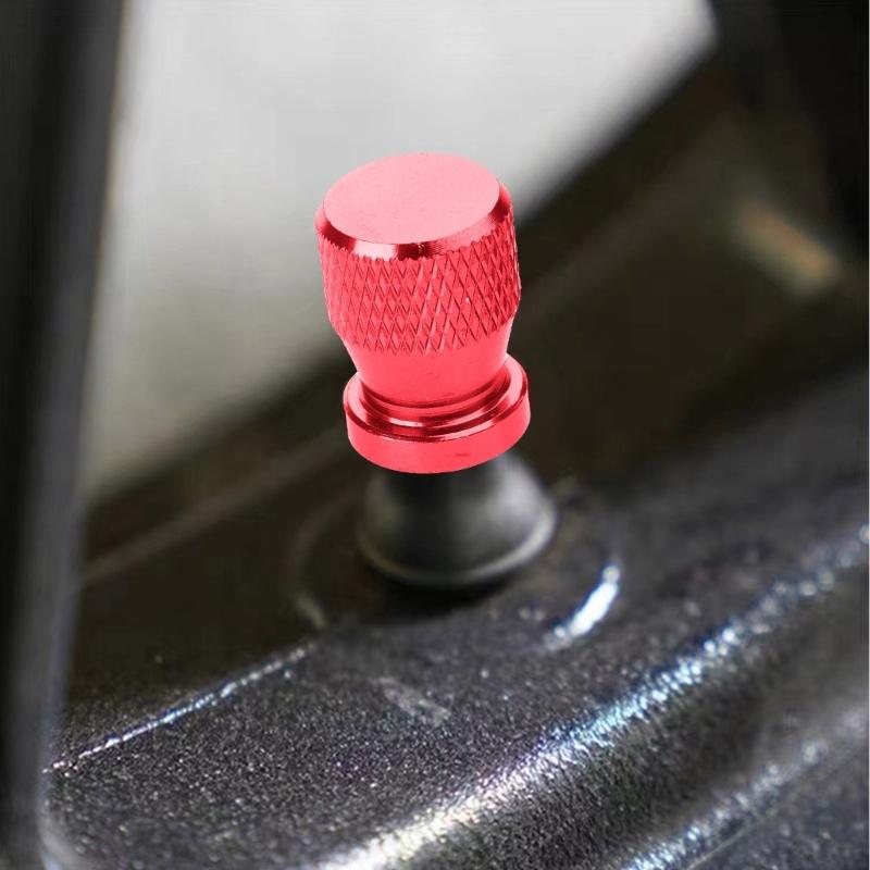 Dustproof Waterproof High Visibility Motorcycle Wheel Tire Valves Caps, Enhancing Safety Styles with Simple Installation
