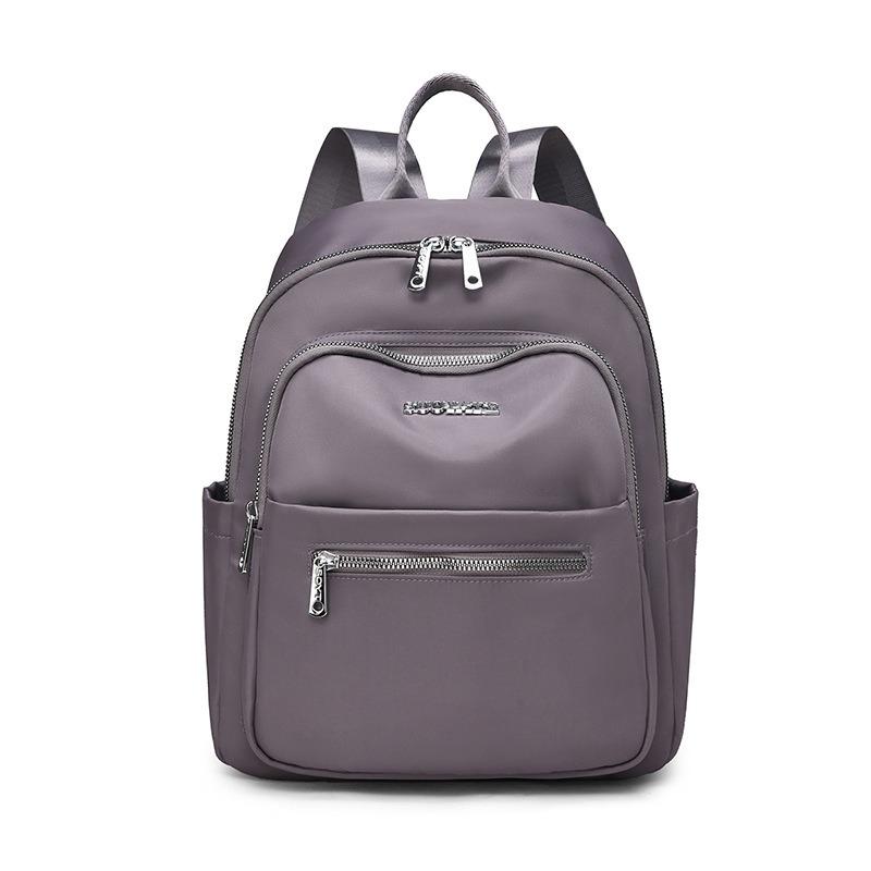 New women's backpack simple casual college backpack versatile trend large capacity travel women's bag