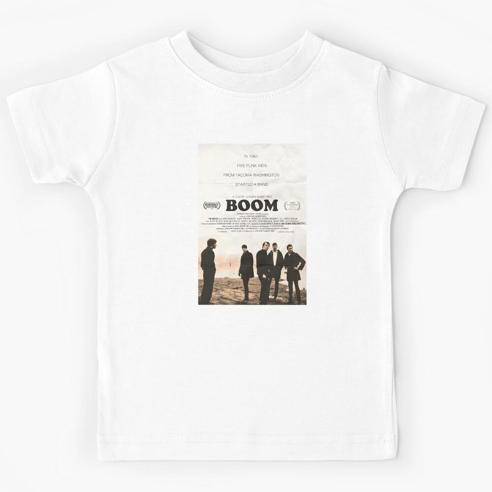 The Sonics – Boom Retro Rock Poster Tribute Kids T-Shirt 140