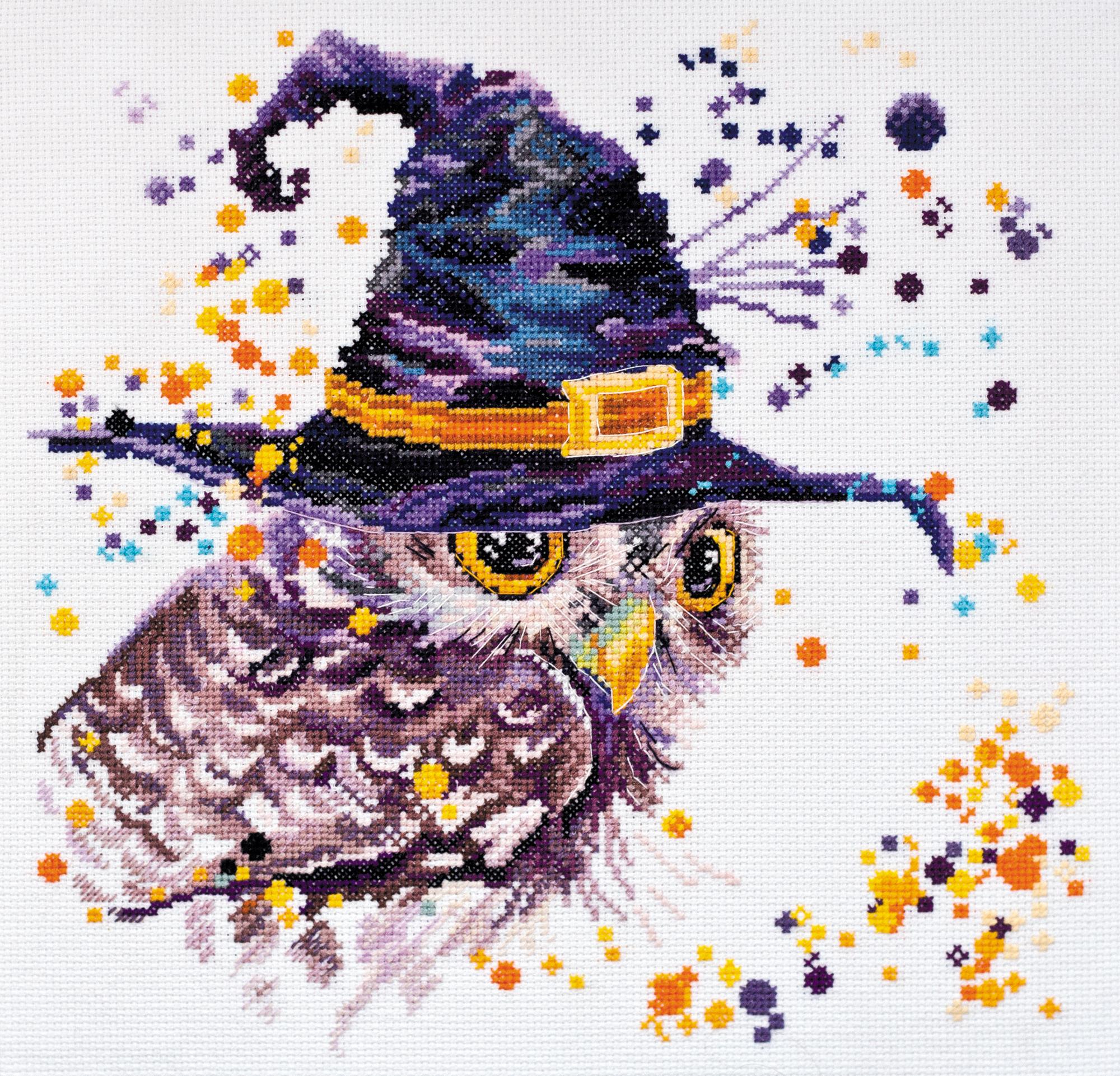 

Набір для вишивання хрестиком Абріс Арт Сови Witchcraft 290*290mm