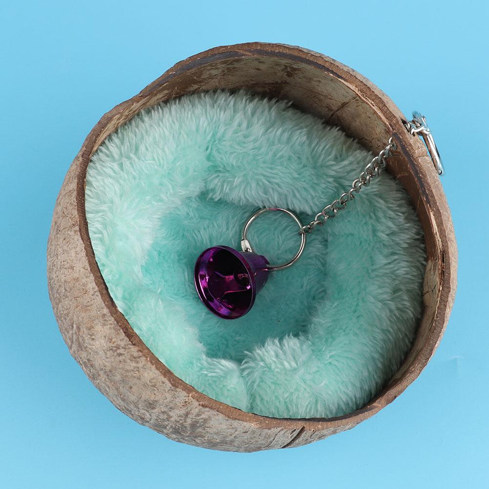Natural Coconut Husk Bird Breeding Nest Bed Cage Hatching Nest with Mat