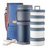 TAFUCO 3.3L 316 Stainless Steel 5-Layer Insulated Lunch Box