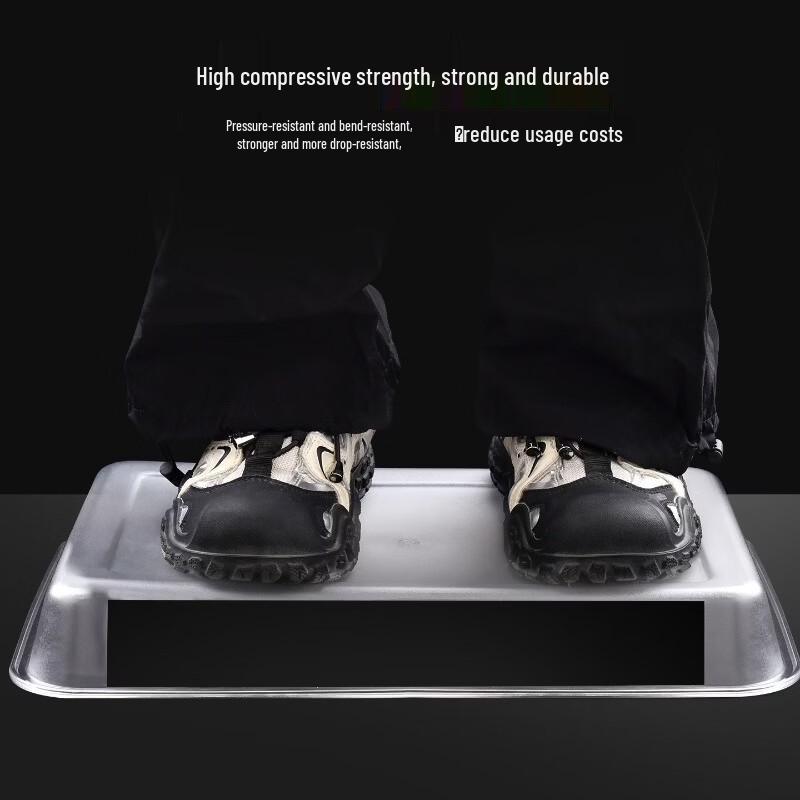 Qianxing Acrylic Transparent Rectangular Serving Tray