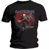 Classic Rock Metal Band Tshirt Rockoff Trade Men's Iron Maiden Trooper Red Sky T-Shirt