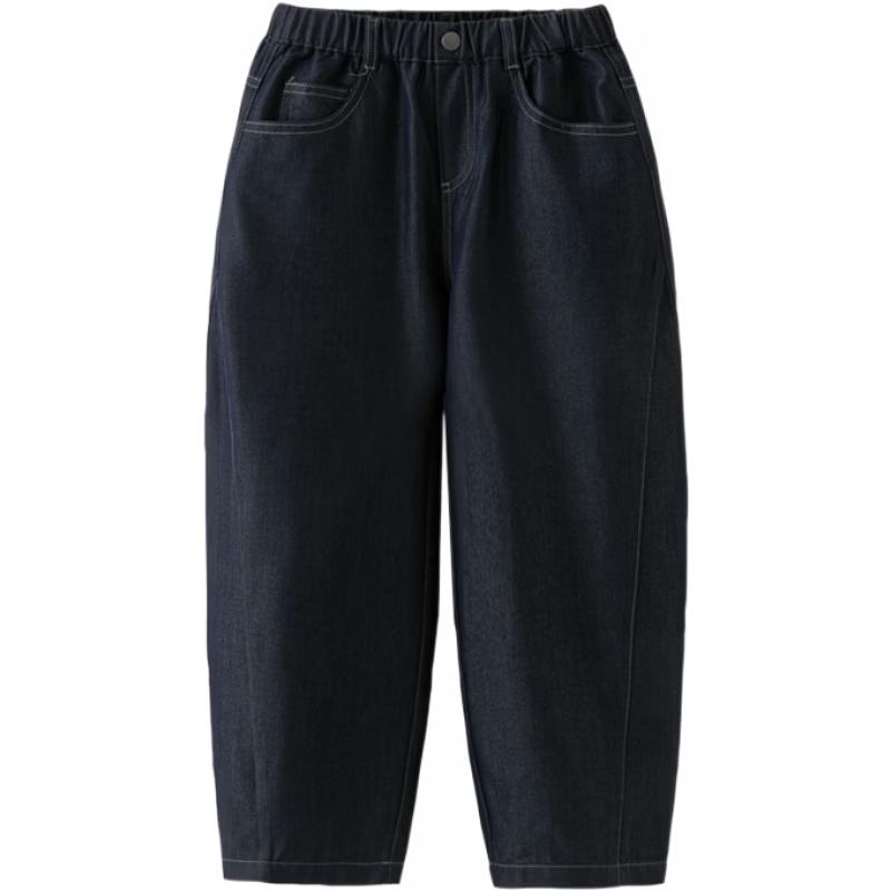 

Летние джинсы для мальчиков DAVE & BELLA, бананы, деним 140cm