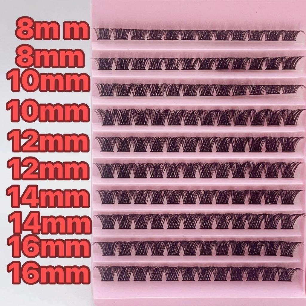 Self-Grafting Segmented Hair Set Slender Cross Thick False Eyelashes