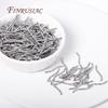 Handmade DIY Jewellery Findings Components 18K Gold Plated S Shape Curved Tube Brass Metal Twisted Tube Beads Connector