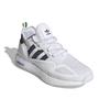 Adidas Zx 2K Boost White Iridescent Core Black Sneakers FX8489