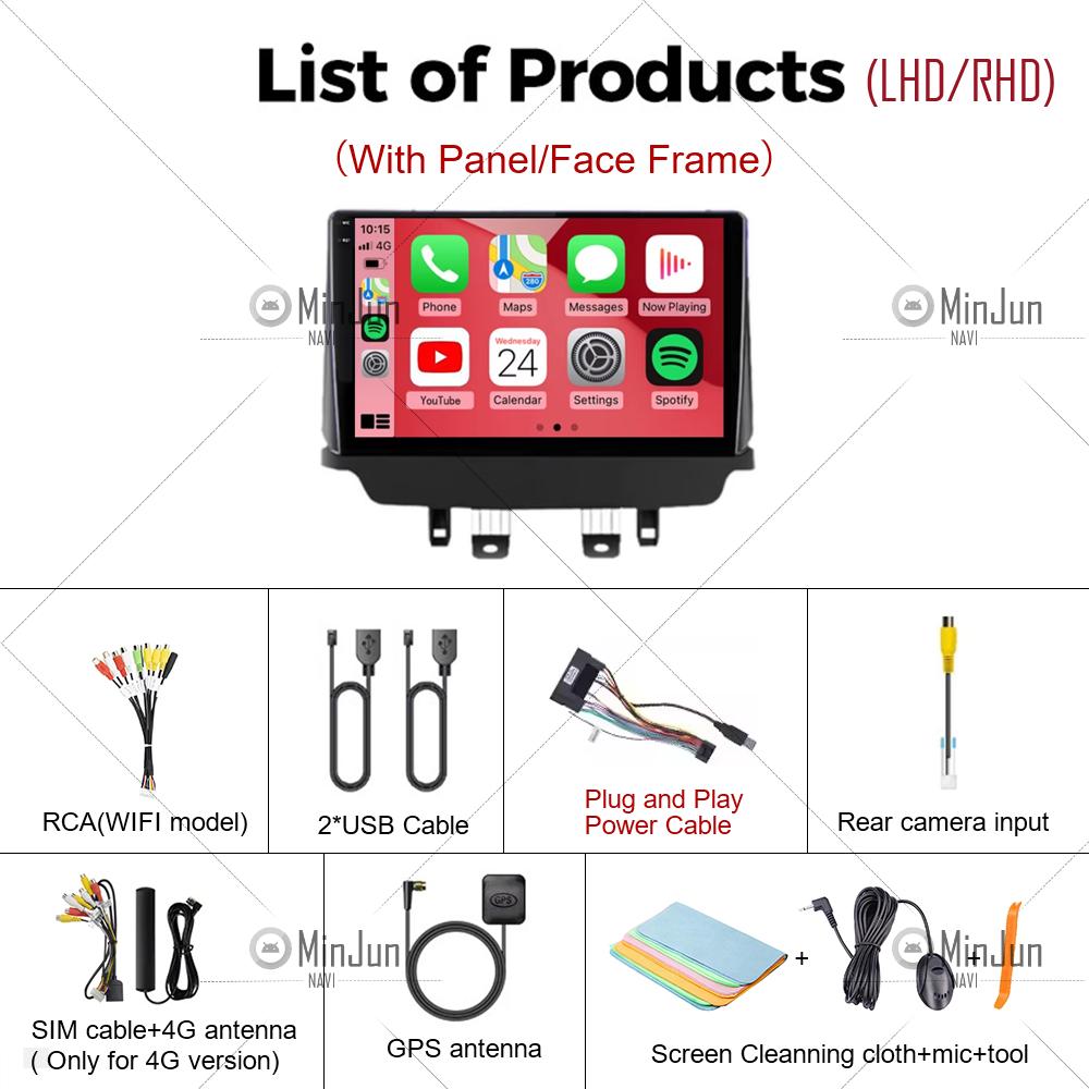 Android 14 Carplay Auto Pentru Mazda CX-3 DK Mazda 2 DJ 2014 - 2025 Radio Auto Multimedia Player Video Navigație GPS Fără 2Din 2 Din