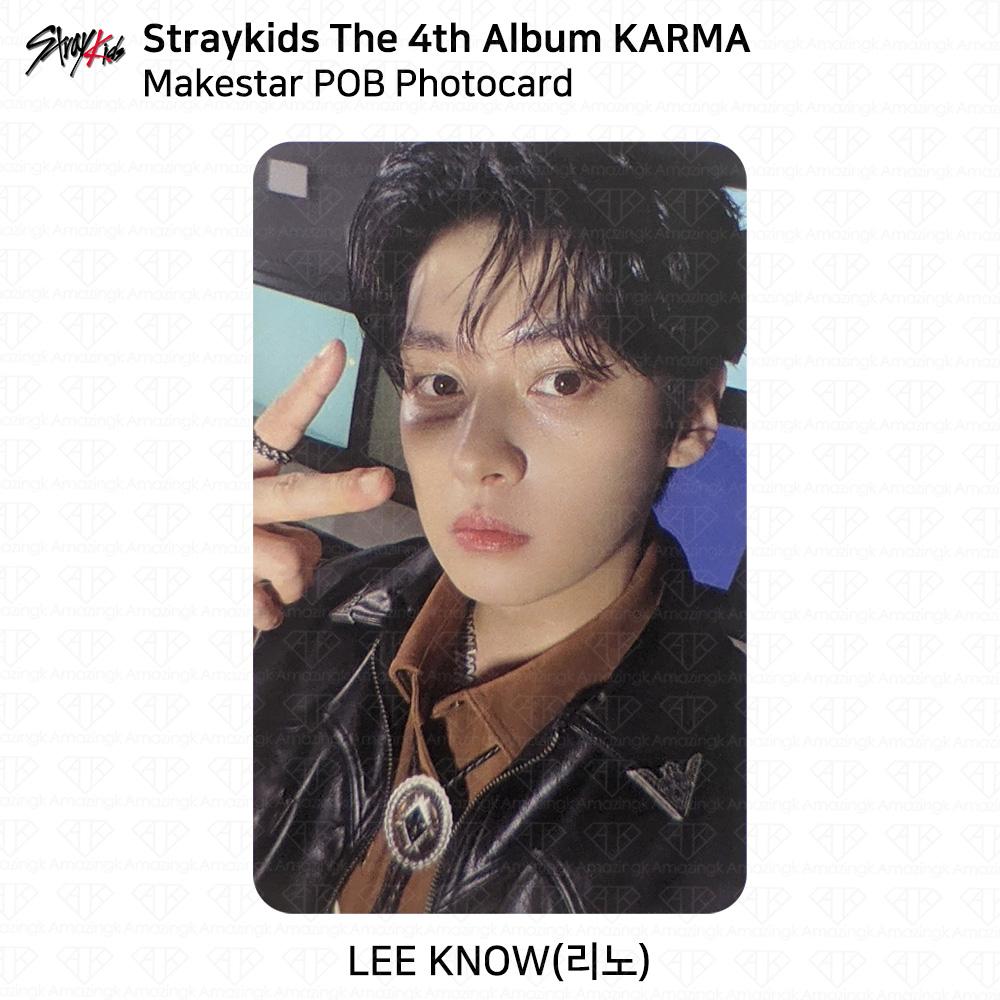 Stray Kids The 4th Album Karma Makestar POB Photocard KPOP K-POP SKZ