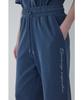 Bobeu Lettering Pigment Wide Pants_Navy 7156230012