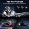 7-Farben-LED-Autostroboskoplichter Motorrad-LED-Positionslicht Kabellose Leuchte Drohne Kabellose Fernbedienung Blinkendes Warnsignal