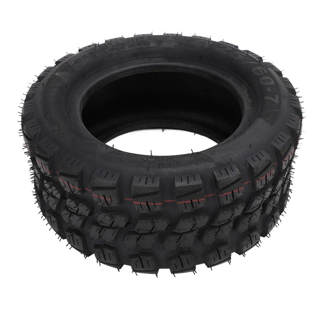 125 60‑7 Däck Slanglöst Hjul Däckbyte Gummi Vakuumdäck för Hård Medelmjuk Sandig Terräng