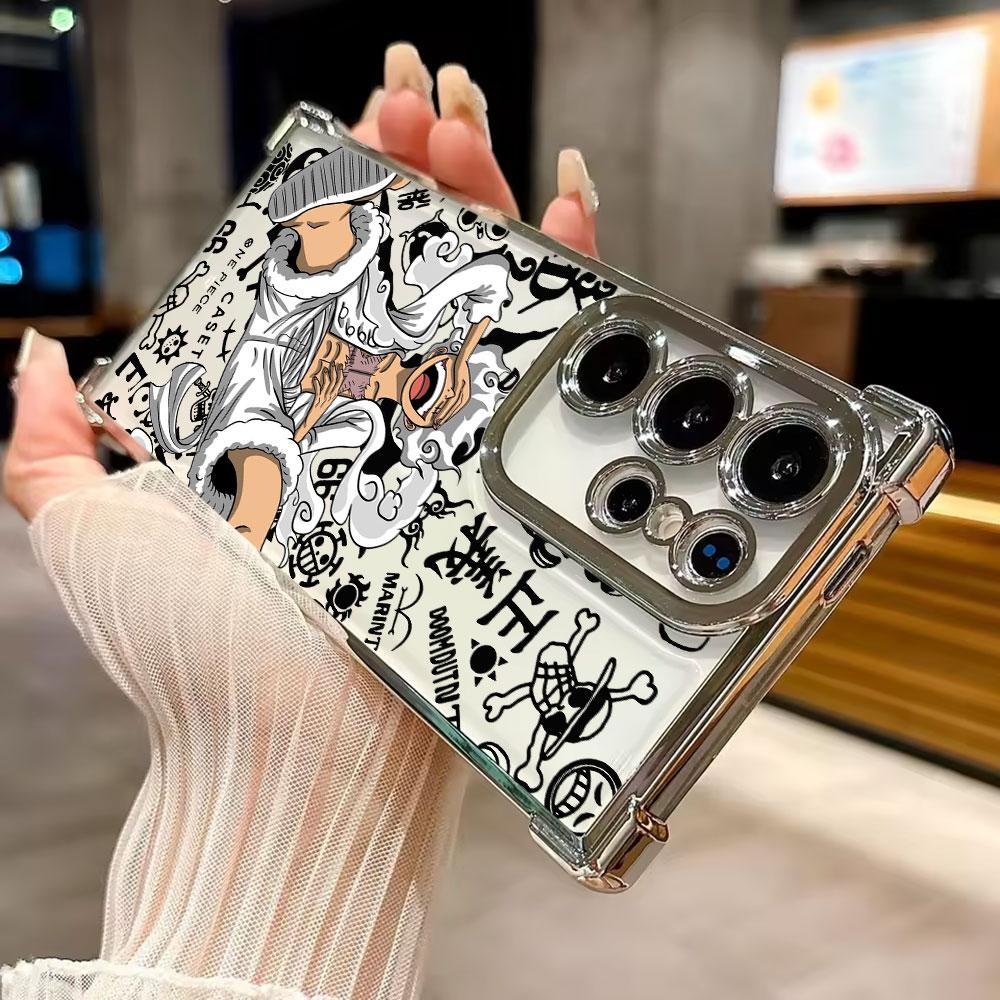 Anime Hot O-One Piece Coque For Galaxy S26 Ultra Phone Case For Samsung S26 S25 S24 S23 S21 Ultra S20 FE S25 Plus 5G Soft Cover