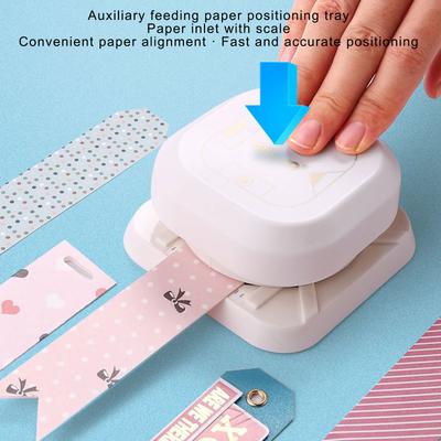 Wielofunkcyjny narożny dziurkacz do papieru 4 w 1 Dziurkacz do papieru Obcinak do narożników papieru do rękodzieła artystycznego dla dzieci, scrapbookingu, tworzenia kartek