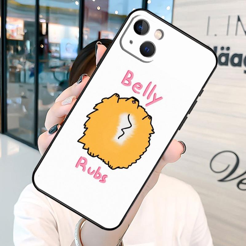 Pomeranian Dog Yoga Phone Case For IPhone 18 12 11 13 14 15 Pro Max 7 8 Plus Silicone Cover For IPhone 18 XR X XS Max SE
