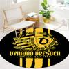 Kulatý koberec SG Dynamo Dresden, Koberec do obývacího pokoje, ložnice, k pohovce, herny, Dekorace, Protiskluzová podložka