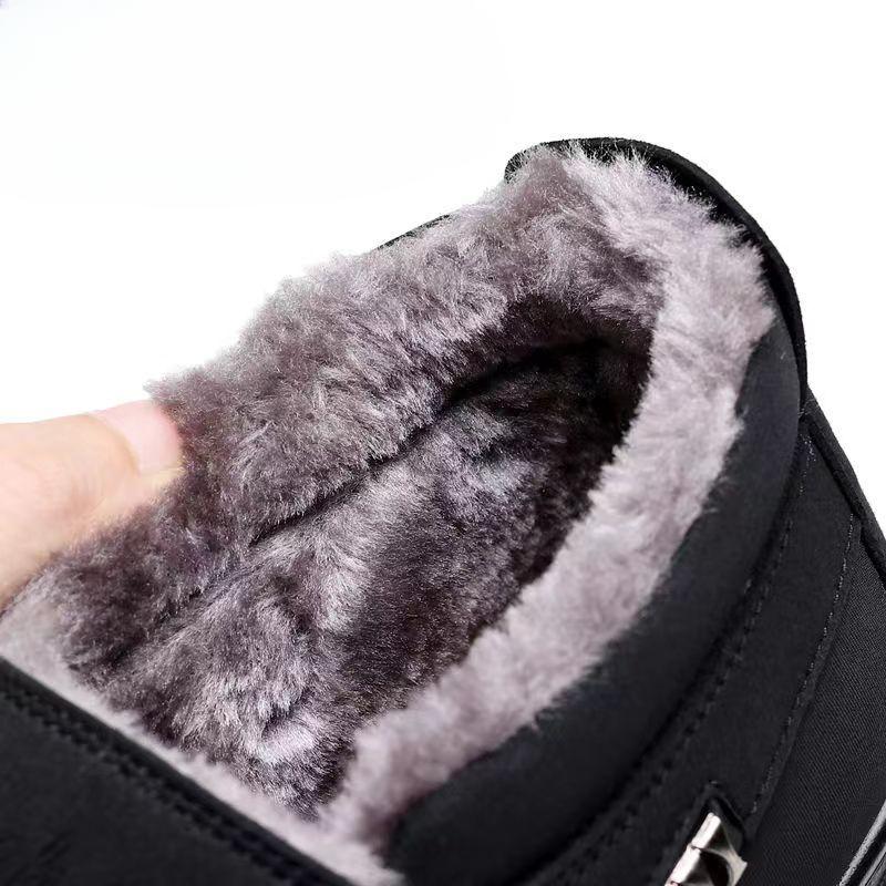 Winter High-Top Velvet Thermal Cloth Shoes for The Elderly Thickened Non-Slip Shoes Warmer