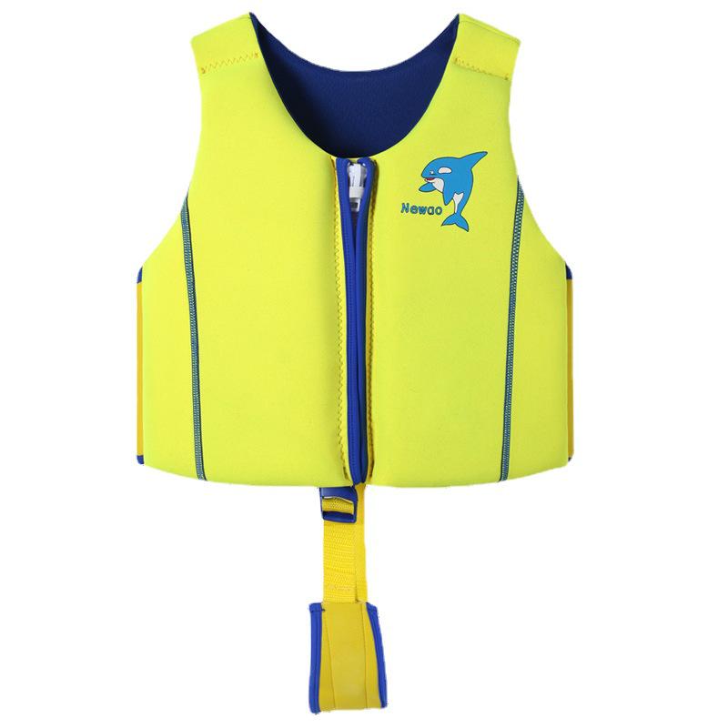 Children's Professional Buoyancy Life Jacket for Snorkeling, Swimming, and Warm Drifting - Boys' and Girls' Vest