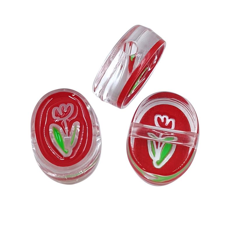 

Творческий подход к изготовлению ювелирных изделий 3 шт. Акриловые бусины в форме цветка и собаки, ожерелье, браслет, оптовая продажа, DIY Finders