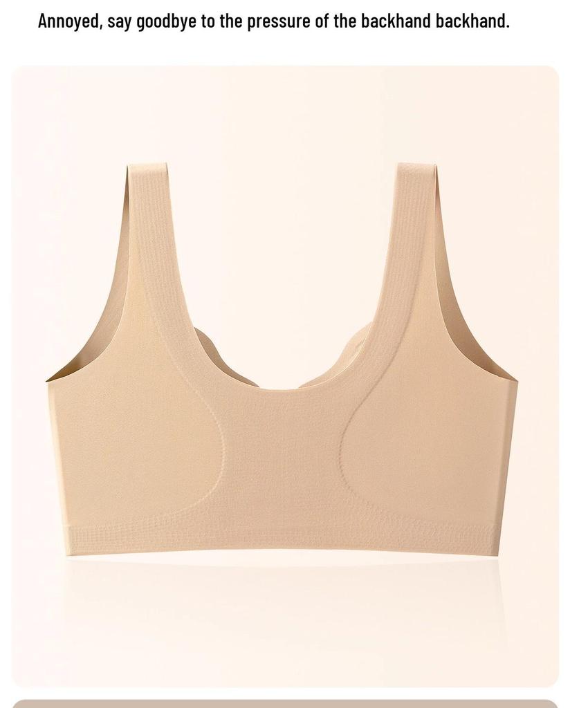 Seamless Anti-Gravity Plus Size Wire-Free Support Bra
