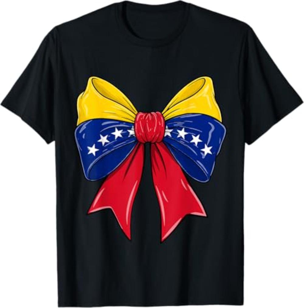 Venezuela Vintage Flag Venezuelan Pride Roots TShirt  Woman Man Fashion Casual Cotton Printed Tshirt Oneck Streetwear Tops S