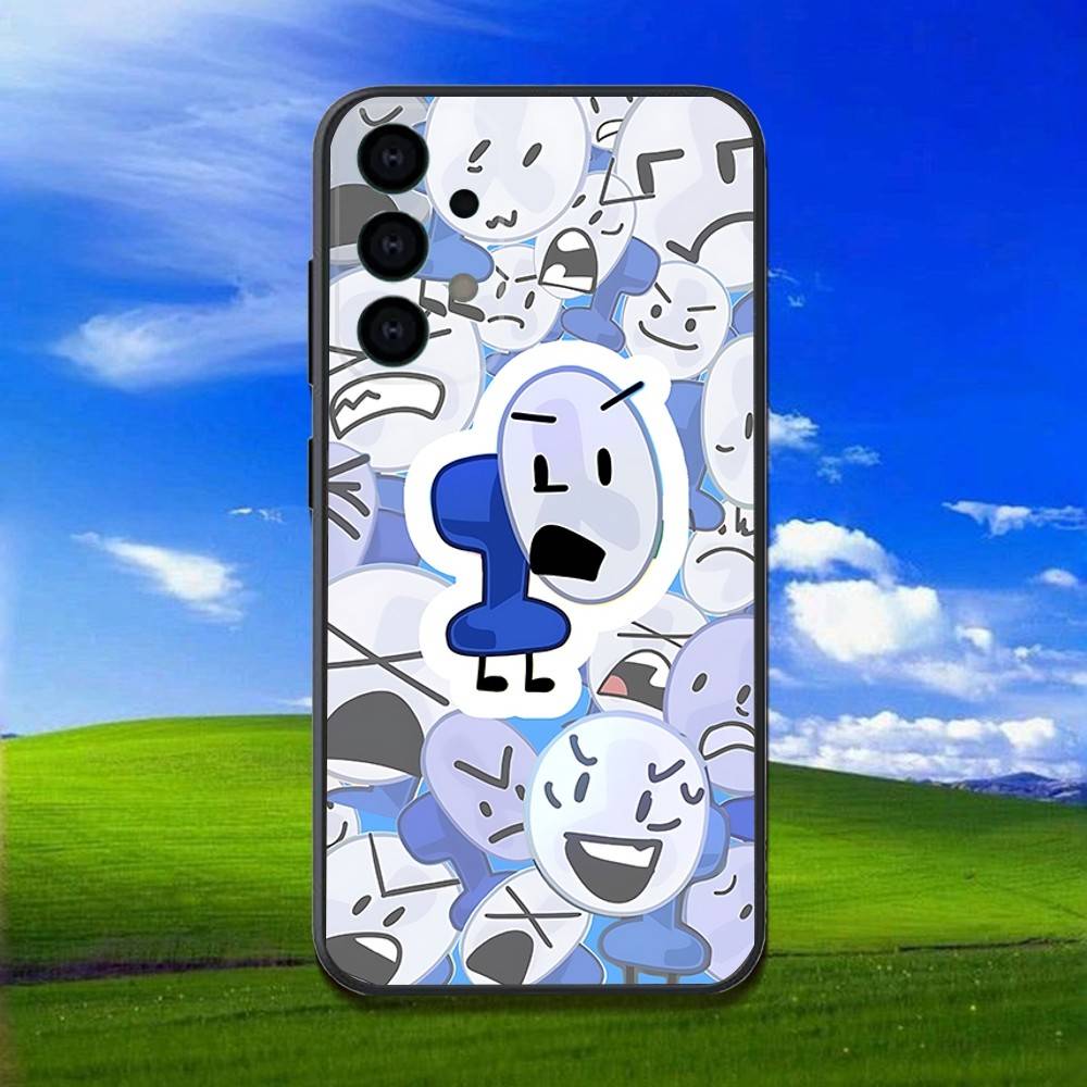 Bfdi Battle For D-Dream Island Phone Case For Samsung Galaxy A13,A21s,A22,A31,A32,A52,A53,A71,A80,Soft Black Shell