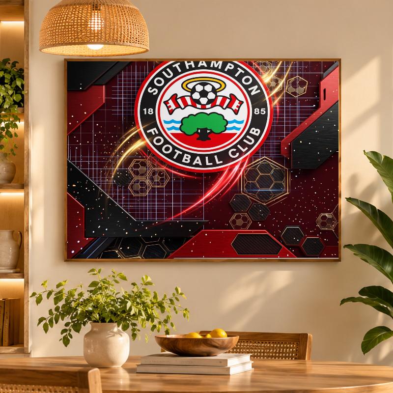 5D Diamond Painting Southampton Football DIY Full Drill Diamond Art Kit Home Decoration